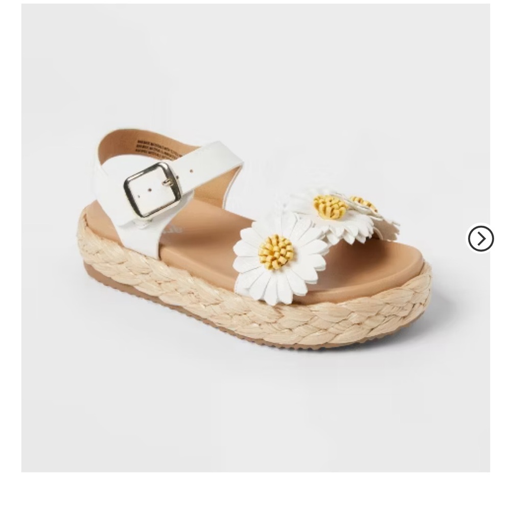 Target- Kids' Makayla Daisy Platform Sandals - art class